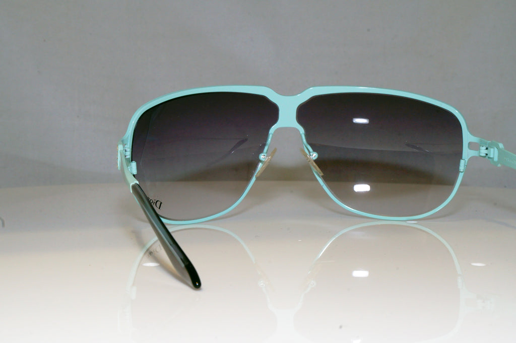 DIOR Womens Diamante Designer Sunglasses Teal Wrap HYPNOTIC DTMO0 17200