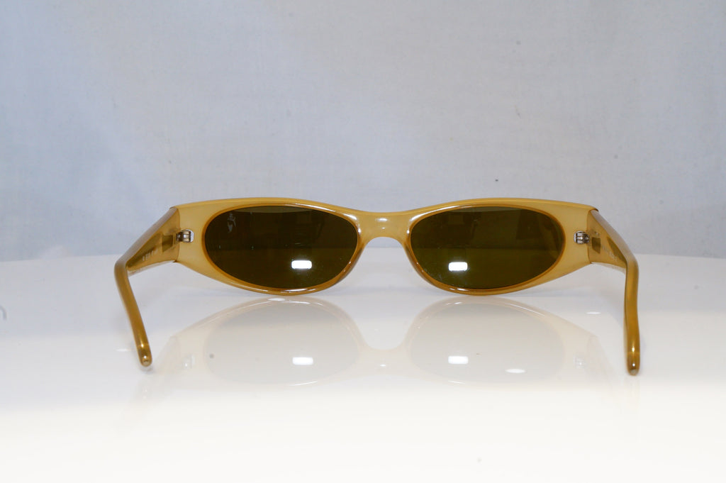 GUCCI Womens Vintage 1990 Designer Sunglasses Brown Rectangle GG 2424 4PP 19634