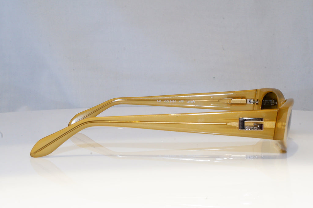 GUCCI Womens Vintage 1990 Designer Sunglasses Brown Rectangle GG 2424 4PP 19634