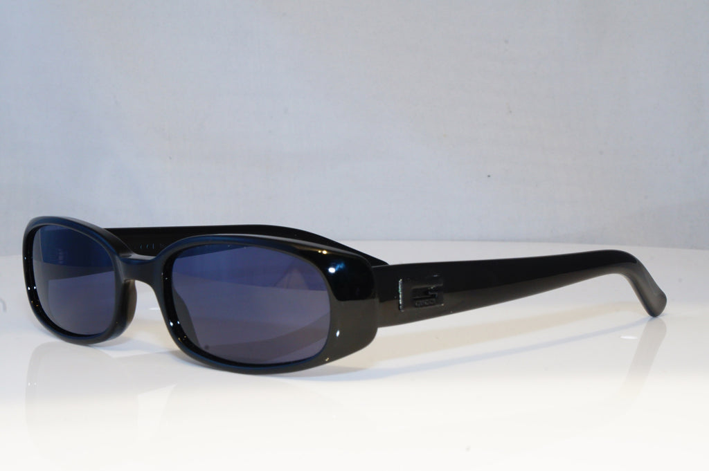 GUCCI Mens Womens Vintage Designer Sunglasses Black Rectangle GG 2452 807 19616