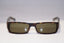 GUCCI 1990 Vintage Mens Designer Sunglasses Brown Rectangle GG 1444 5U2 14843