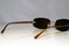 CHANEL Womens Vintage 1990 Designer Sunglasses Brown Rectangle 4057 C12454 17227