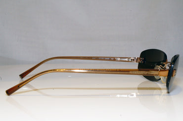 CHANEL Womens Vintage 1990 Designer Sunglasses Brown Rectangle 4057 C12454 17227