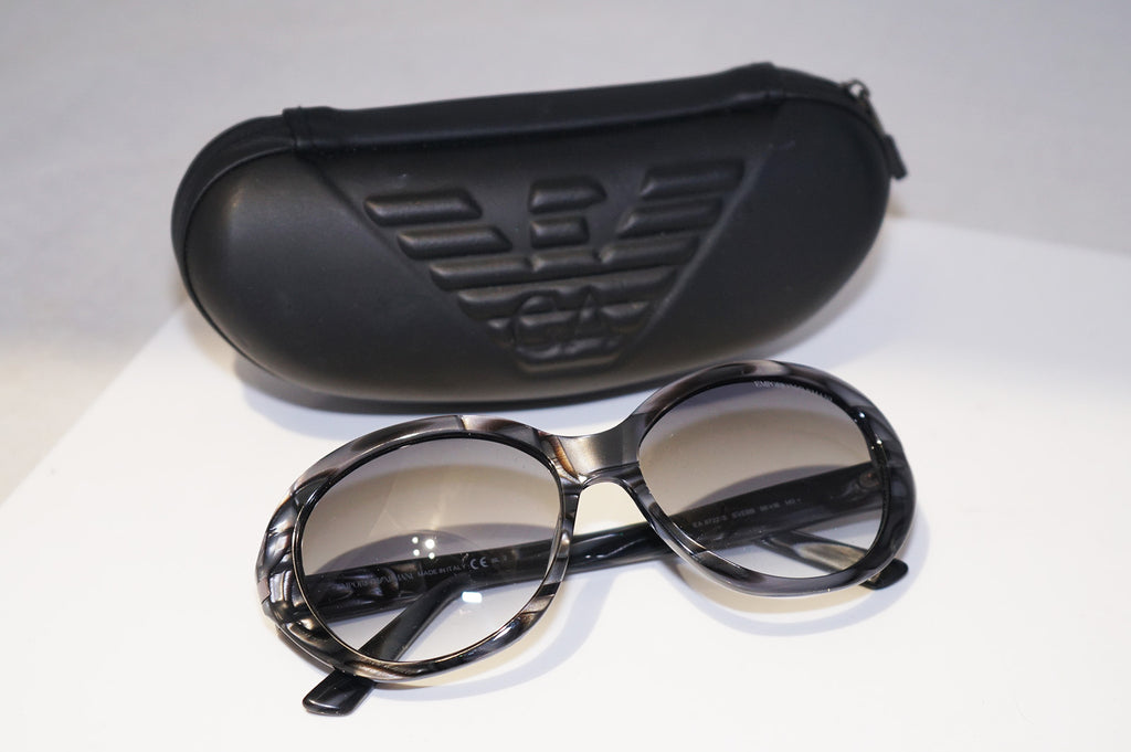 EMPORIO ARMANI Womens Designer Sunglasses Grey Butterfly EA 9722 SVEBB 14753