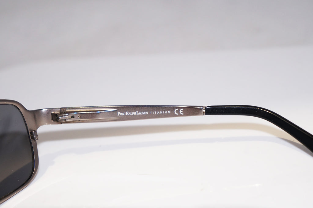 RALPH LAUREN Mens Designer Titanium Sunglasses Silver POLO 3023 9009/6G 14901