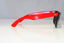 RAY-BAN Mens Womens Vintage 1990 Sunglasses Red WAYFARER BAUSCH LOMB 16419