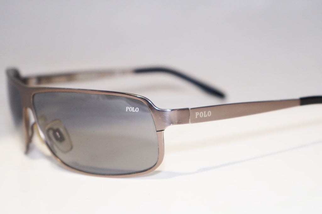 RALPH LAUREN Mens Designer Titanium Sunglasses Silver POLO 3023 9009/6G 14901