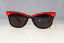 RAY-BAN Mens Womens Vintage 1990 Sunglasses Red WAYFARER BAUSCH LOMB 16419