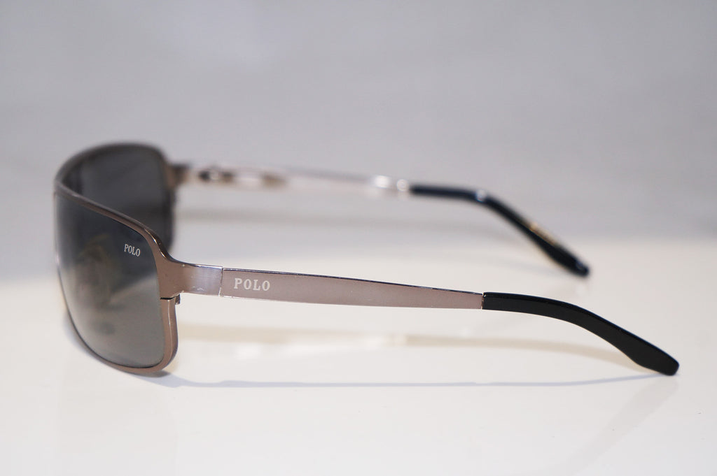 RALPH LAUREN Mens Designer Titanium Sunglasses Silver POLO 3023 9009/6G 14901