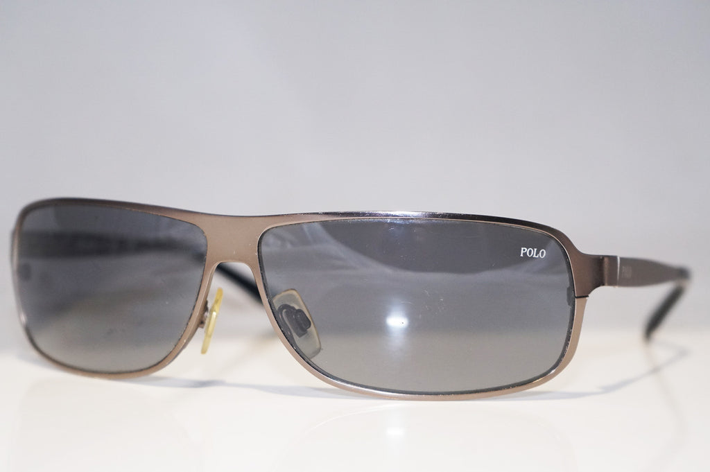 RALPH LAUREN Mens Designer Titanium Sunglasses Silver POLO 3023 9009/6G 14901