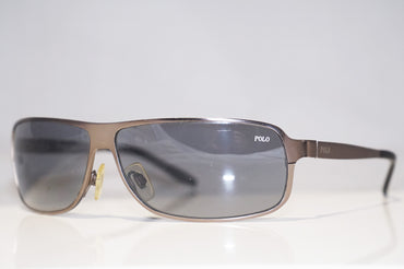 RALPH LAUREN Mens Designer Titanium Sunglasses Silver POLO 3023 9009/6G 14901