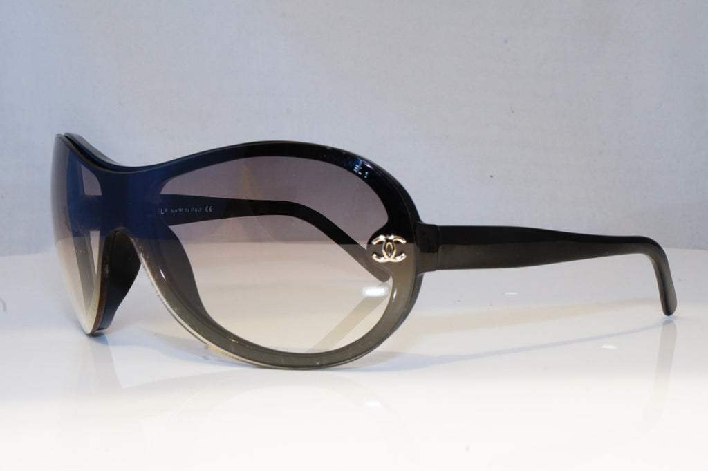CHANEL Womens Designer Sunglasses Black Shield 5066 501/8G 19631