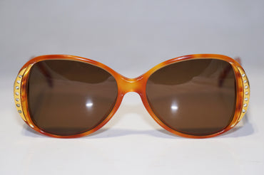 GUCCI 1990 Vintage Womens Designer Sunglasses Brown Butterfly 2126 1 15892