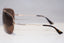 EMPORIO ARMANI Mens Designer Sunglasses Gold Shield EA 9717 0008U 14642
