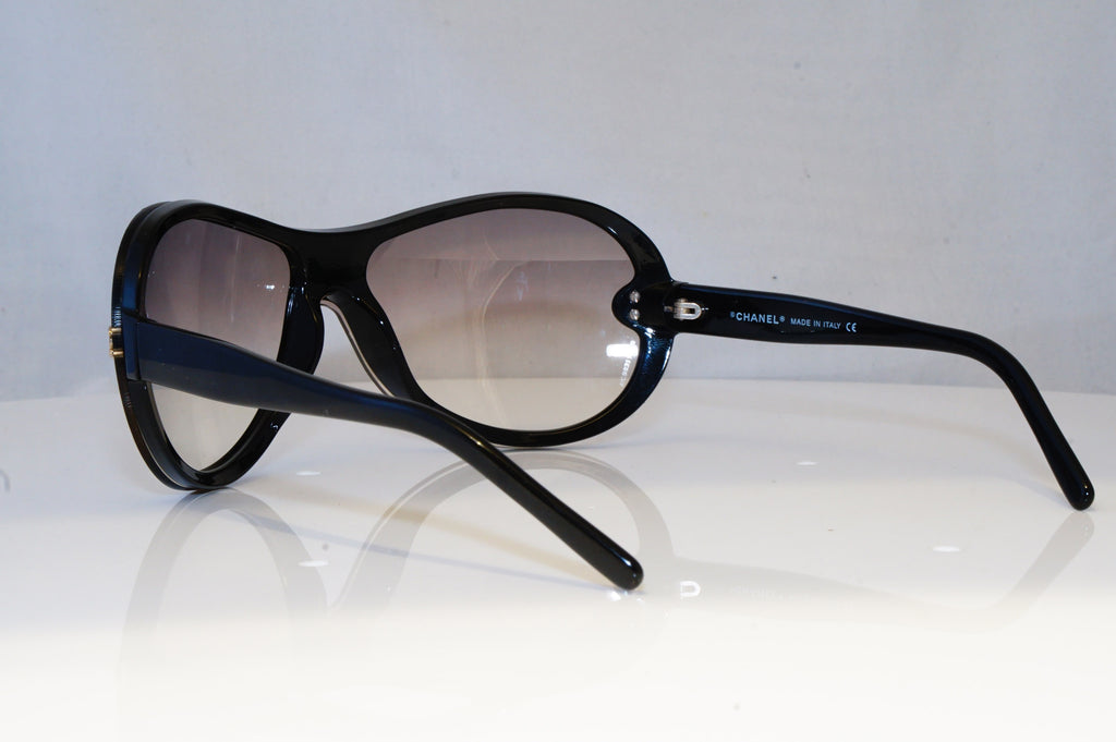 CHANEL Womens Designer Sunglasses Black Shield 5066 501/8G 19631