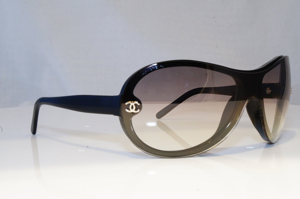 CHANEL Womens Designer Sunglasses Black Shield 5066 501/8G 19631