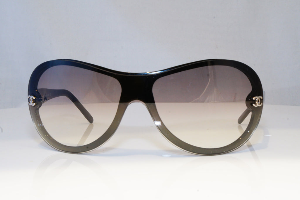 CHANEL Womens Designer Sunglasses Black Shield 5066 501/8G 19631