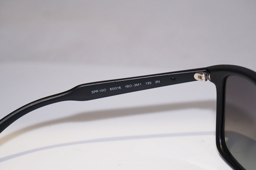 PRADA Mens Designer Sunglasses Black Square SPR 10O 1BO-3M1 14851