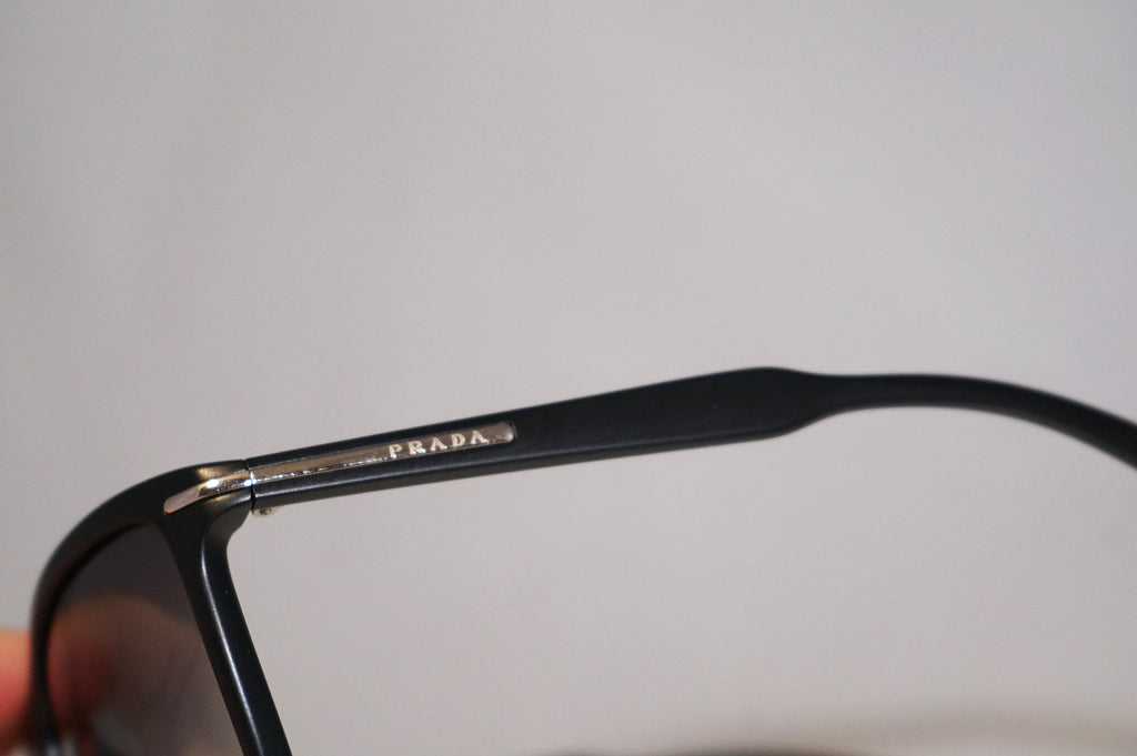 PRADA Mens Designer Sunglasses Black Square SPR 10O 1BO-3M1 14851