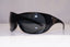 PRADA Mens Womens Unisex Designer Sunglasses Black Shield SPR 14L 1AB-1A1 18526