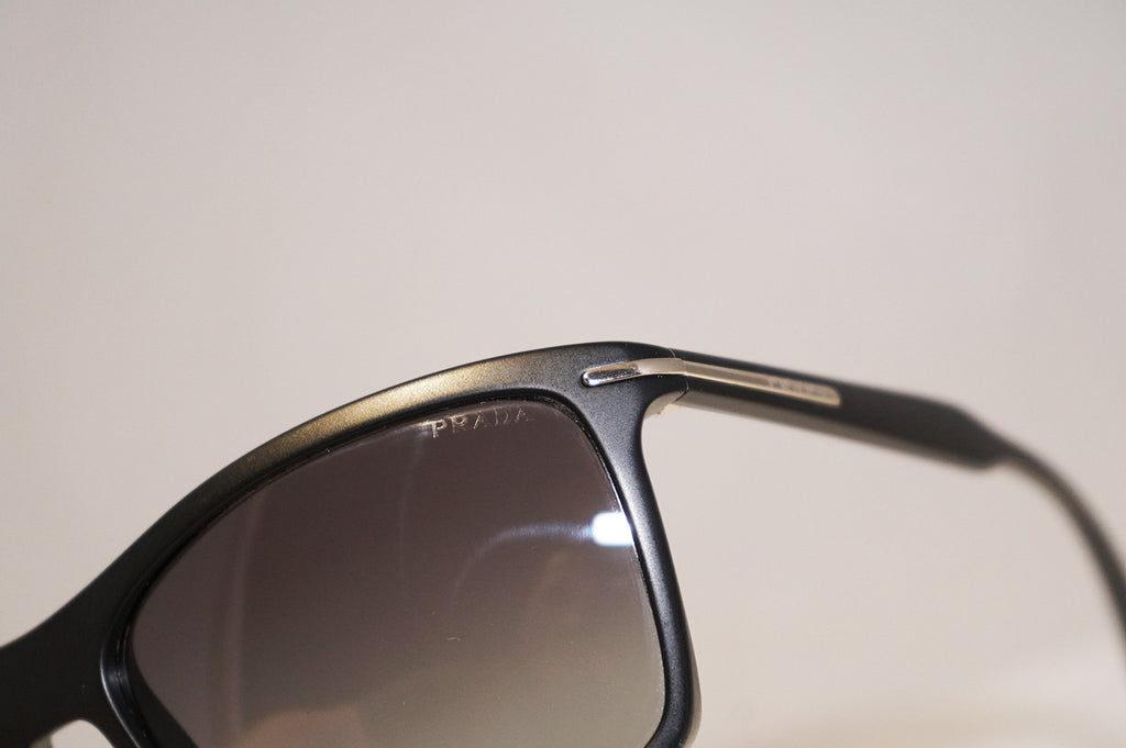 PRADA Mens Designer Sunglasses Black Square SPR 10O 1BO-3M1 14851