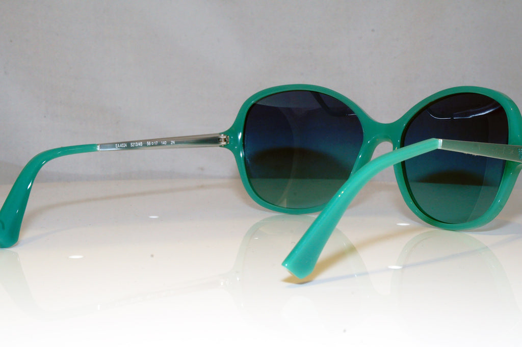 EMPORIO ARMANI Womens Designer Sunglasses Green Round EA 4024 5213/4S 17198