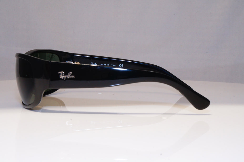 RAY-BAN Mens Designer Sunglasses Black Rectangle PREDATOR RB 4095 601 21407