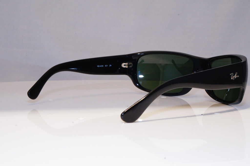 RAY-BAN Mens Designer Sunglasses Black Rectangle PREDATOR RB 4095 601 21407