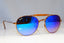 RAY-BAN Mens Mirror Designer Sunglasses Brown Pilot RB 3540 198/8B 19608