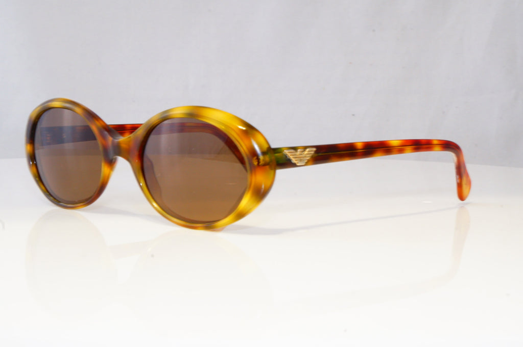 GIORGIO ARMANI Mens Womens Vintage 1990 Designer Sunglasses Oval 541 BRN 10420