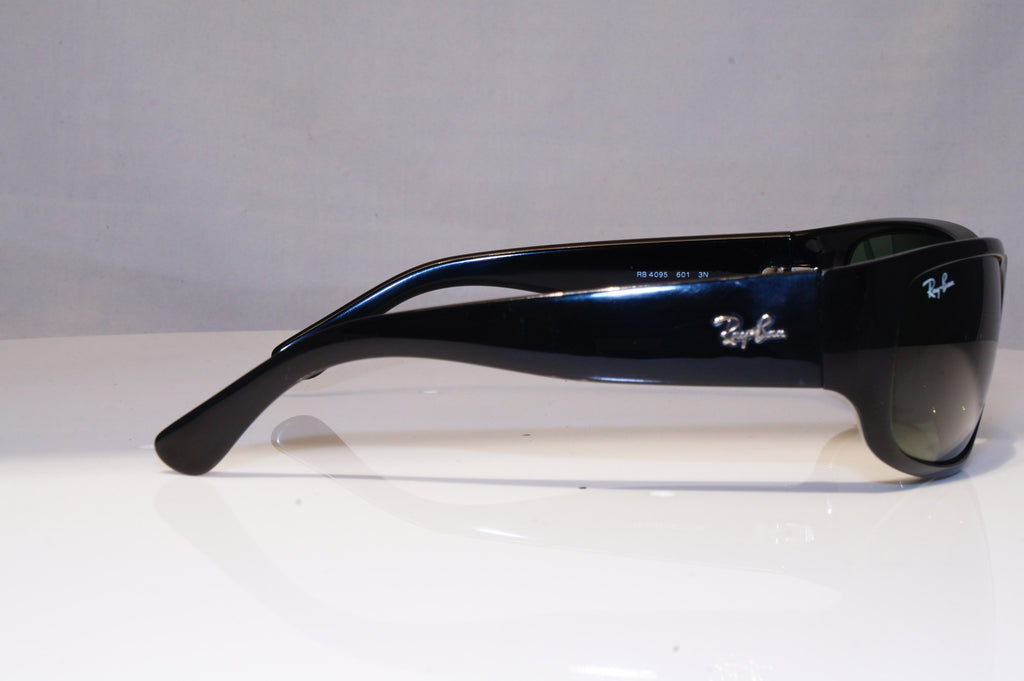RAY-BAN Mens Designer Sunglasses Black Rectangle PREDATOR RB 4095 601 21407