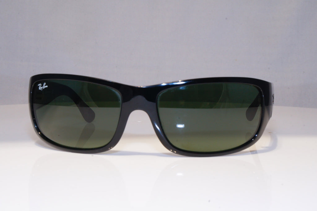 RAY-BAN Mens Designer Sunglasses Black Rectangle PREDATOR RB 4095 601 21407