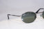 RAY-BAN 1990 Vintage Mens Designer Sunglasses Silver Oval W2839 OSAW 14803