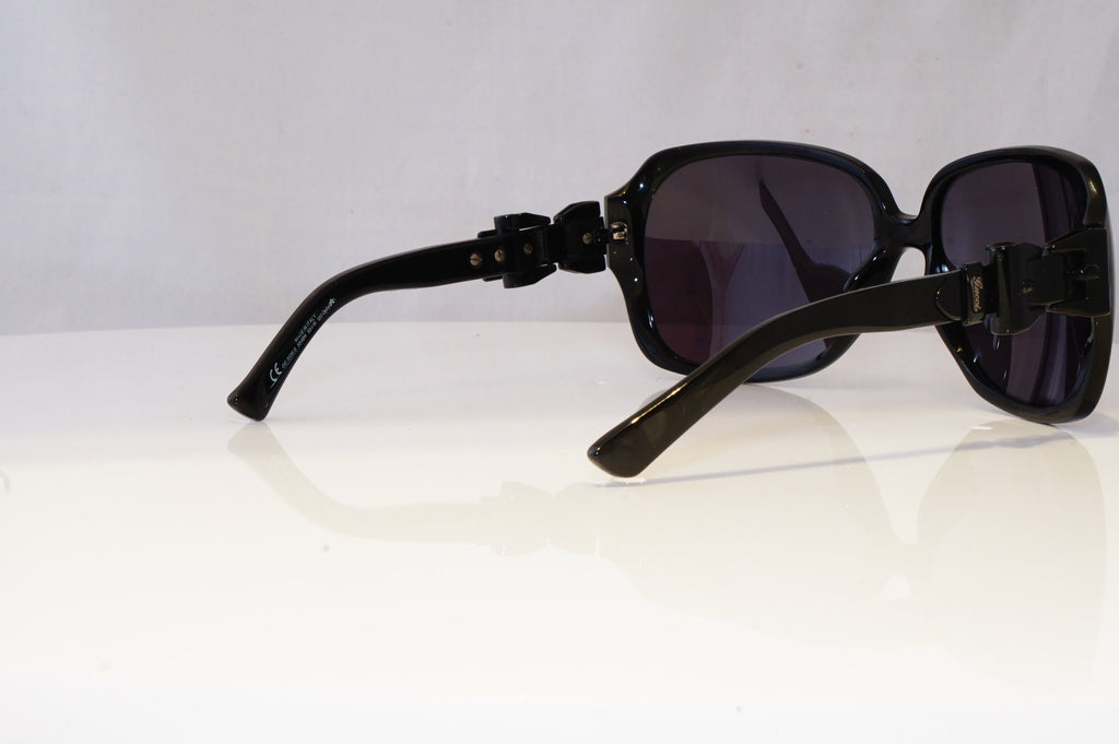 GUCCI Womens Oversized Designer Sunglasses Black BUCKLE GG 3006 584BN 15580