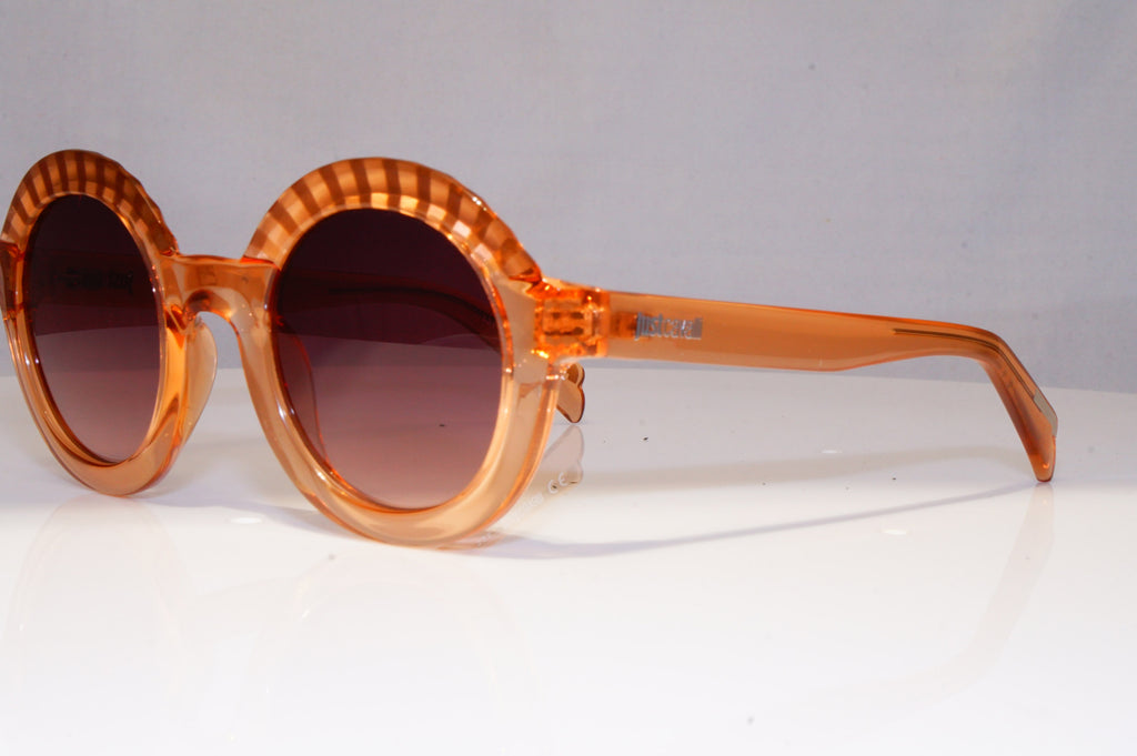 JUST CAVALLI Womens Designer Sunglasses Brown Round JC 747S 72F 21293