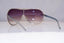 DOLCE & GABBANA Mens Designer Sunglasses Silver Shield D&G 6007 05/8G 18426