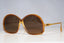 CAZAL 1990 Vintage Womens Designer Sunglasses Brown Square MOD 156 COL173 16071