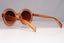 JUST CAVALLI Womens Designer Sunglasses Brown Round JC 747S 72F 21293