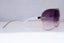 DOLCE & GABBANA Mens Designer Sunglasses Silver Shield D&G 6007 05/8G 18426