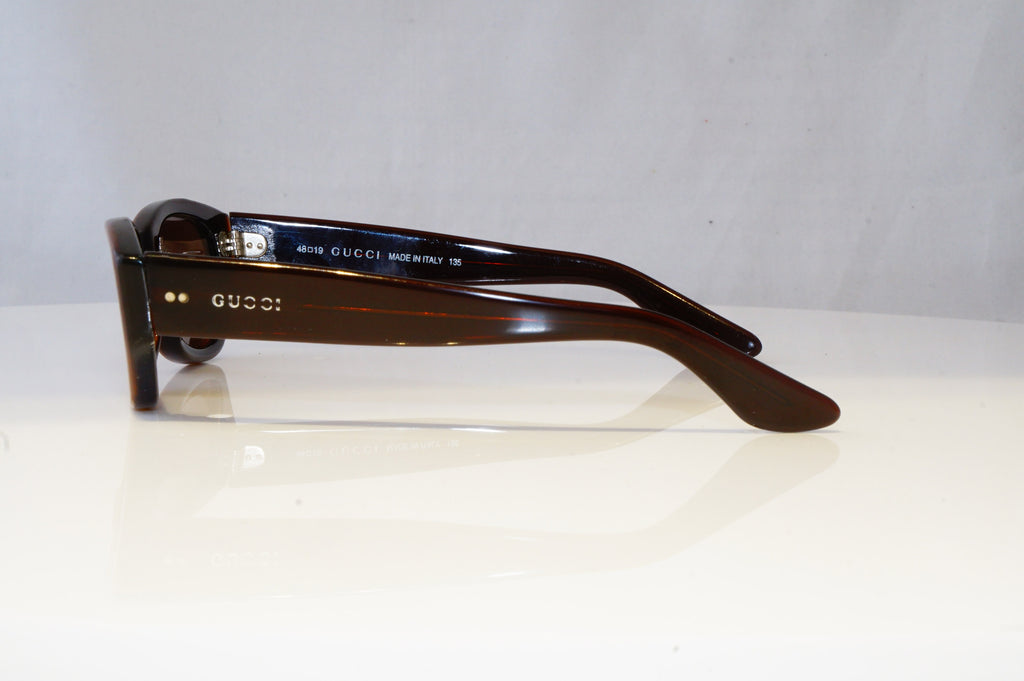 GUCCI Mens Womens Vintage 1990 Designer Sunglasses Brown GG 2418 7HH 19388