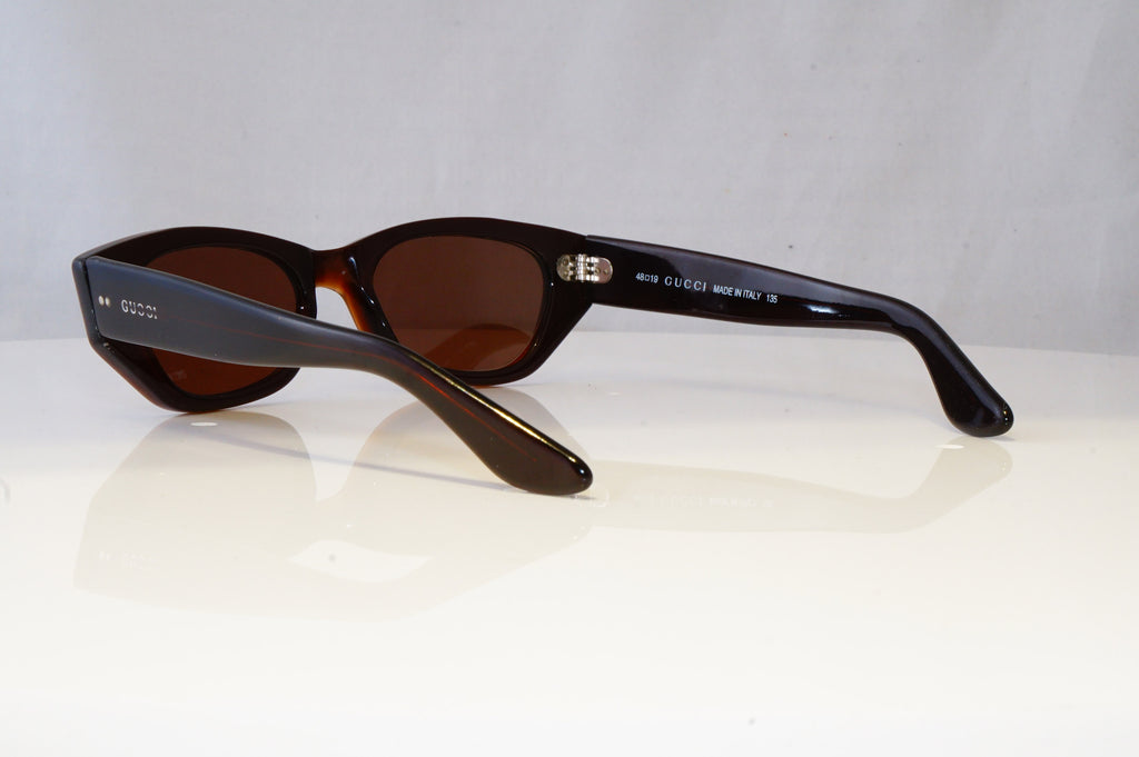 GUCCI Mens Womens Vintage 1990 Designer Sunglasses Brown GG 2418 7HH 19388