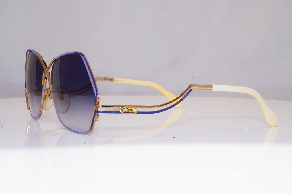 CAZAL Womens Vintage 1990 Designer Sunglasses Gold HEXAGON 226 101 18536
