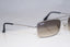 RAY-BAN Vintage Mens Designer Sunglasses Silver Rectangle RB 3309 003/32 14723