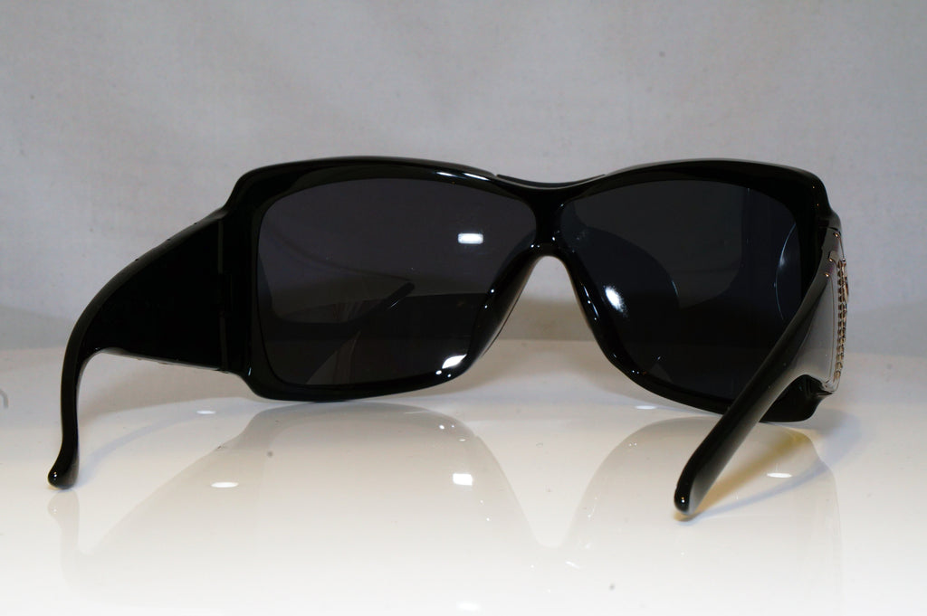 DIOR Womens Designer Sunglasses Black Shield SKI STRIPES 1 SZDJC 17202