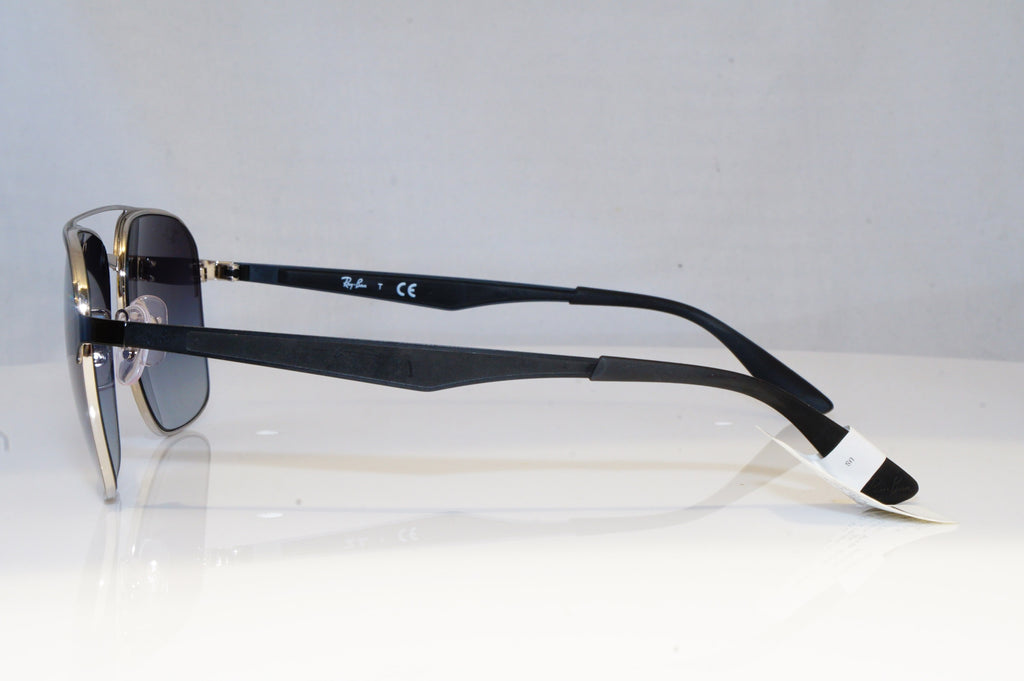 RAY-BAN Mens Designer Sunglasses Black Square RB 3570 9004/8G 19613