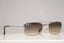 RAY-BAN Vintage Mens Designer Sunglasses Silver Rectangle RB 3309 003/32 14723