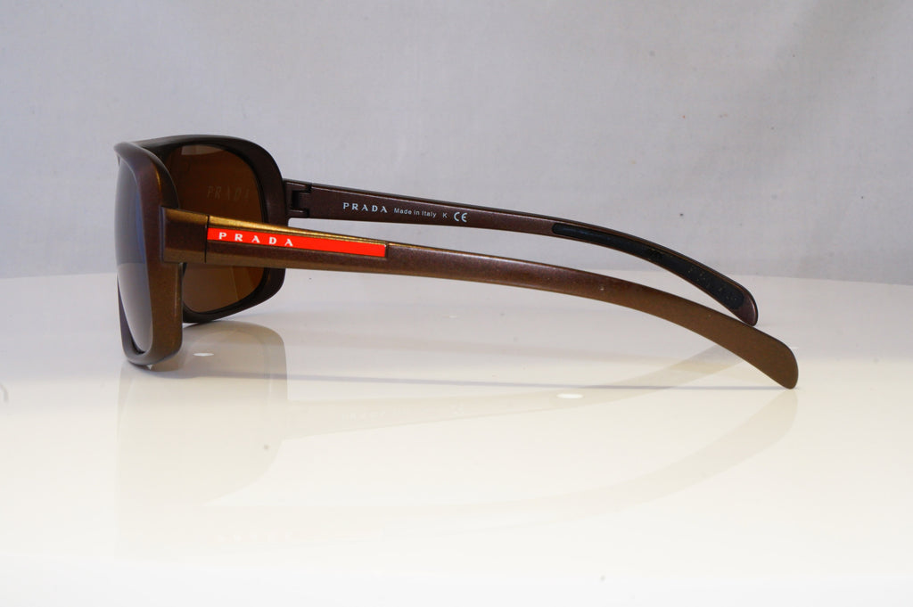 PRADA Mens Designer Sunglasses Brown Square SPS 06L 7Y2-6S1 12113