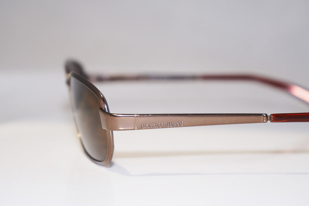 GIORGIO ARMANI 1990 Vintage Mens Designer Sunglasses Copper Oval 669 952 14623