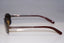 GIORGIO ARMANI 1990 Vintage Mens Designer Sunglasses Copper Oval 669 952 14623