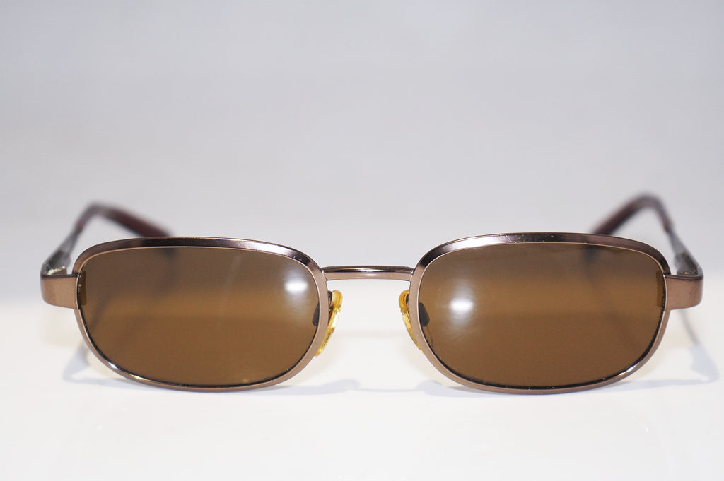 GIORGIO ARMANI 1990 Vintage Mens Designer Sunglasses Copper Oval 669 952 14623